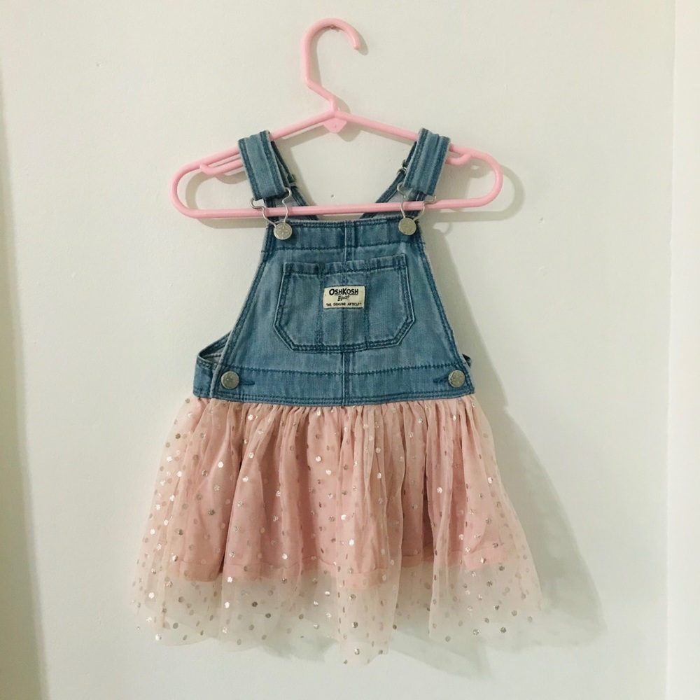 Little girl overall dress